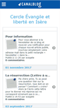 Mobile Screenshot of evangile-liberte-38.org